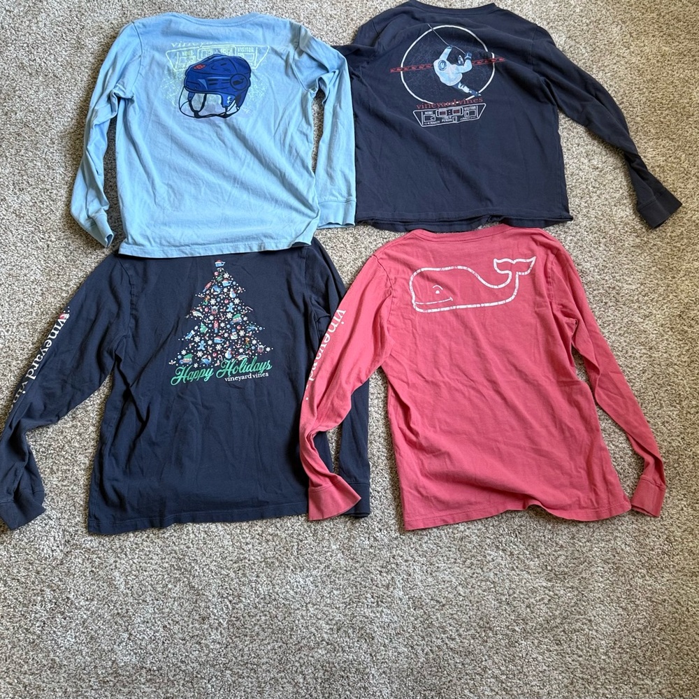 Vineyard Vines Boys Size M (10-12) Lot of 4
